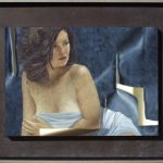 Bruce Lawes-Restoration series Woman in Blue
